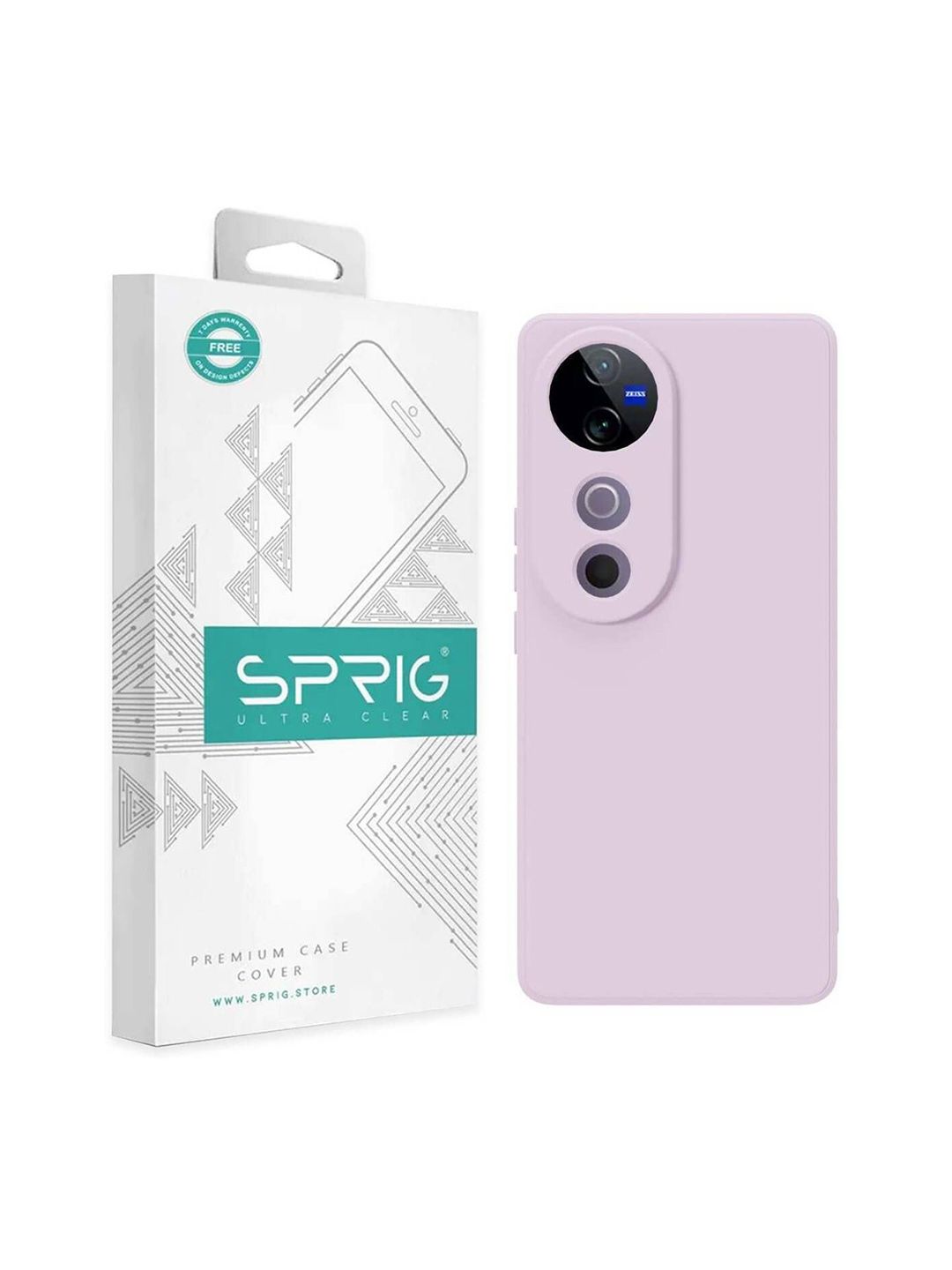 SPRIG Solid Printed Back Case Mobile Accessories-image-7