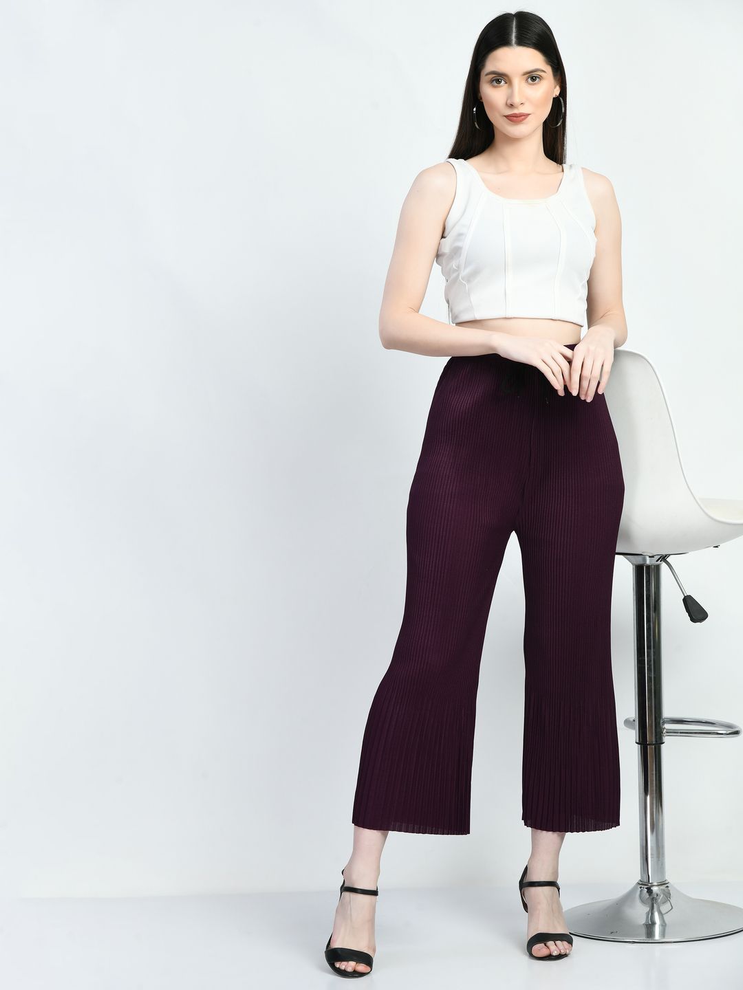 Brainbees Women Flared Palazzos-picture-47