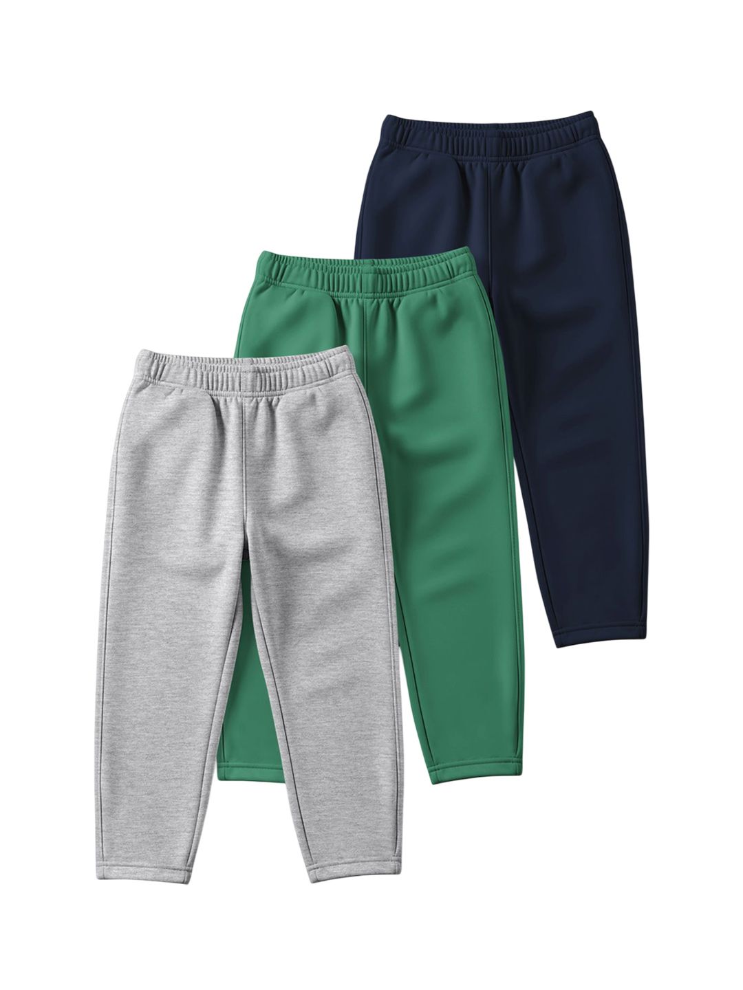 HELLCAT Boys Pack Of 3 Mid-Rise Track Pants-image-10