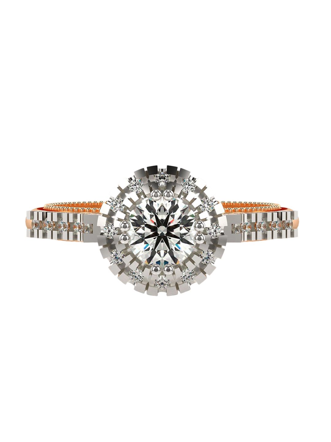 VALANOVA Women Rose Gold Ring Diamond-picture-32