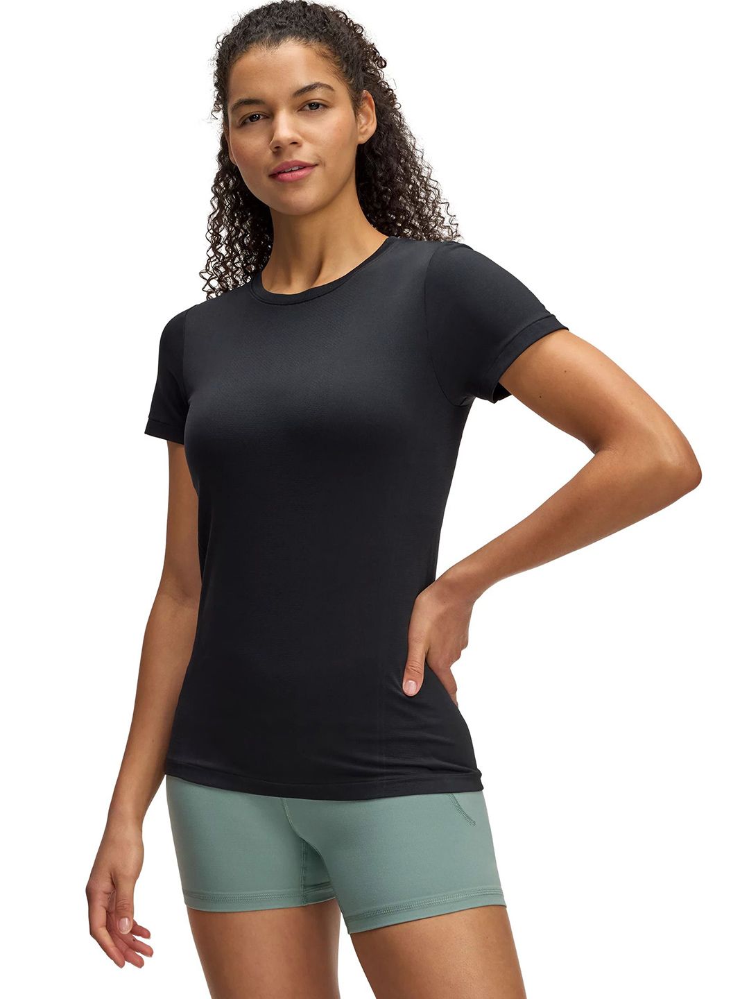 UNDER ARMOUR UA Meridian Women Slim-Fit Seamless Short Sleeve T-Shirt-picture-33