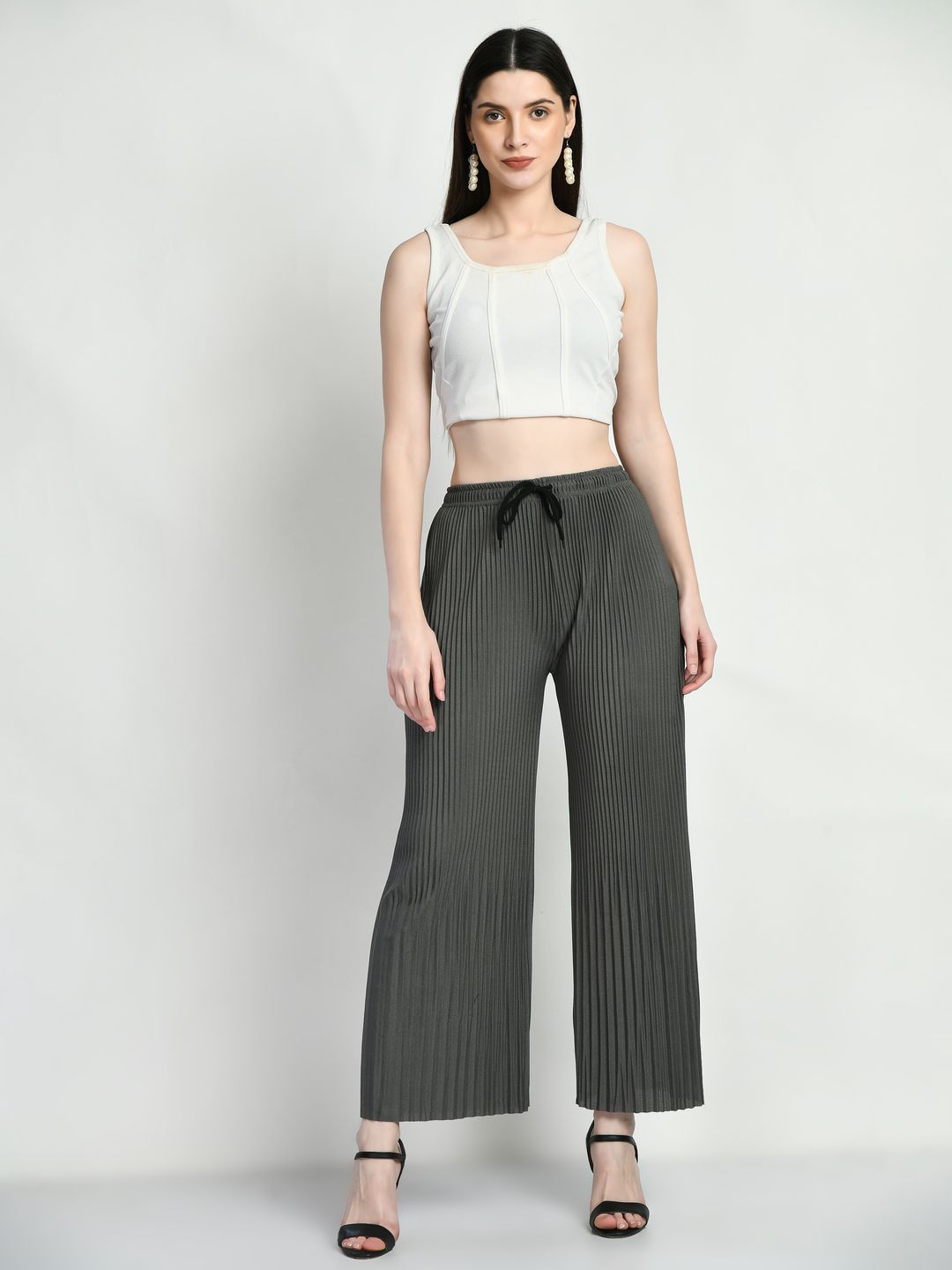 Brainbees Fashionista Women Flared Palazzos-picture-49