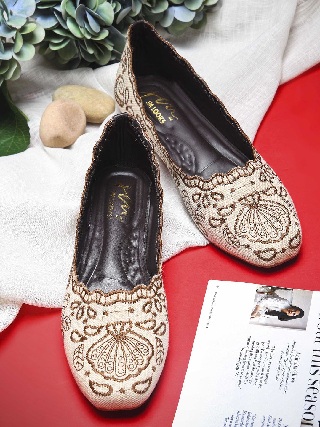 JM Looks Women Mojaris Flats-picture-11