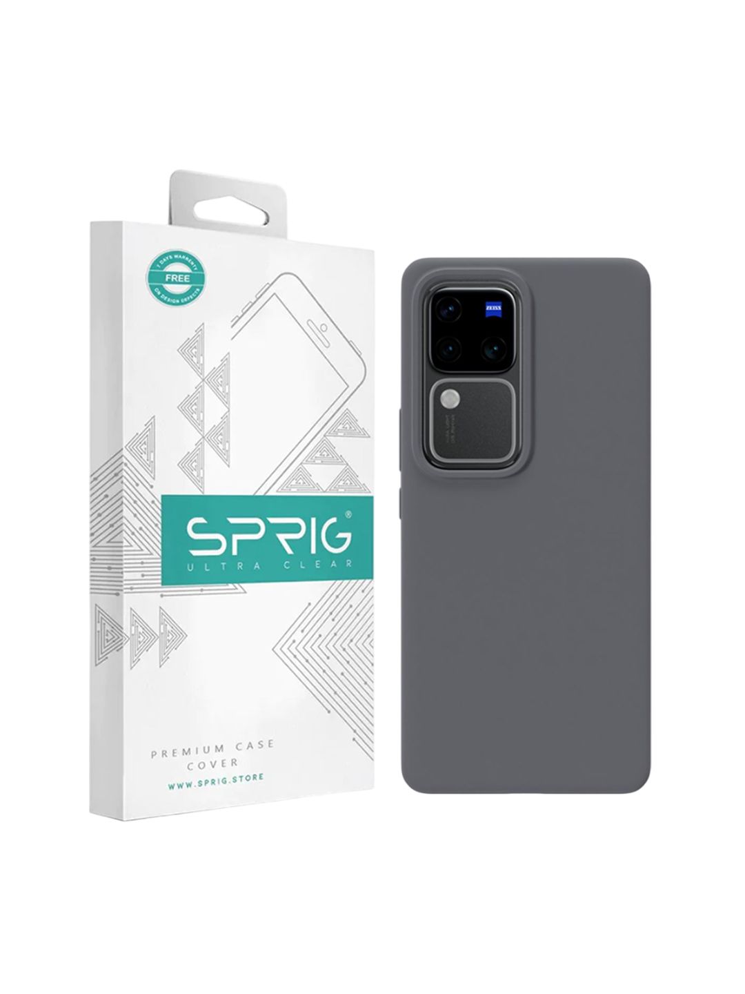 SPRIG Solid Printed Back Case Mobile Accessories-picture-41