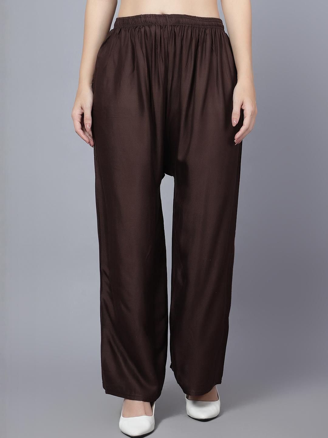 Mytrendzs Women Solid Palazzos-picture-47