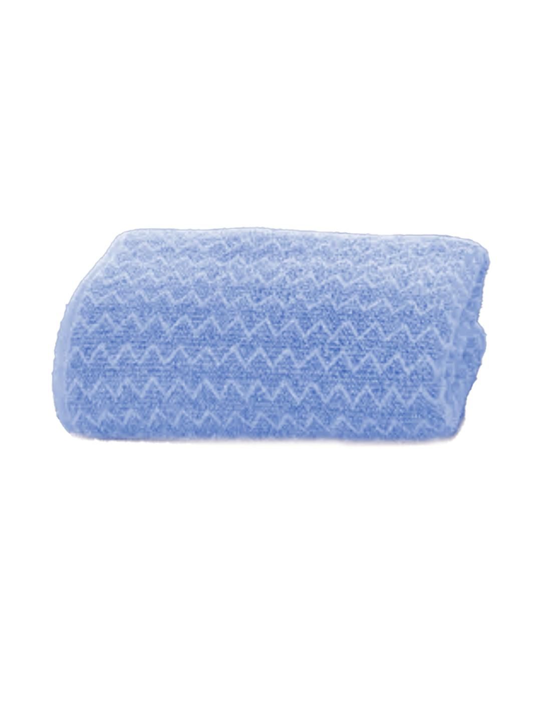 Black Gold Blue Zigzag Microfiber Hand Towel-picture-13