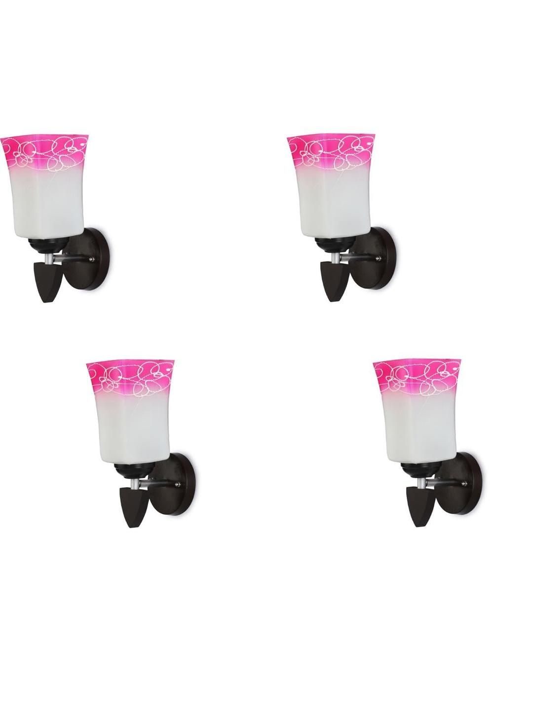 SOMIL Pink Glass Cylinder Wall Lamps-picture-29