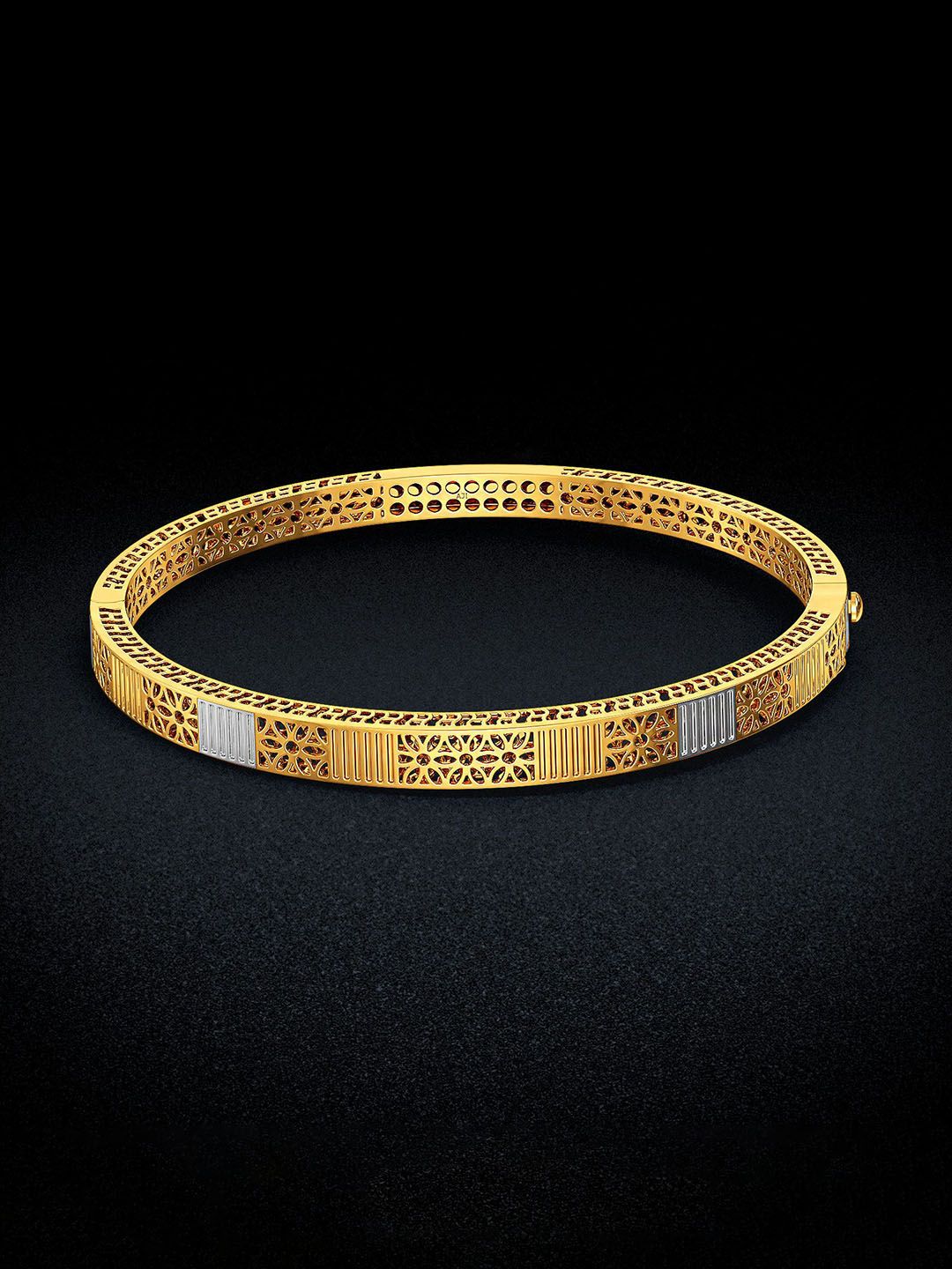 Joyalukkas Artistic Bloom Gold Bracelet-picture-11