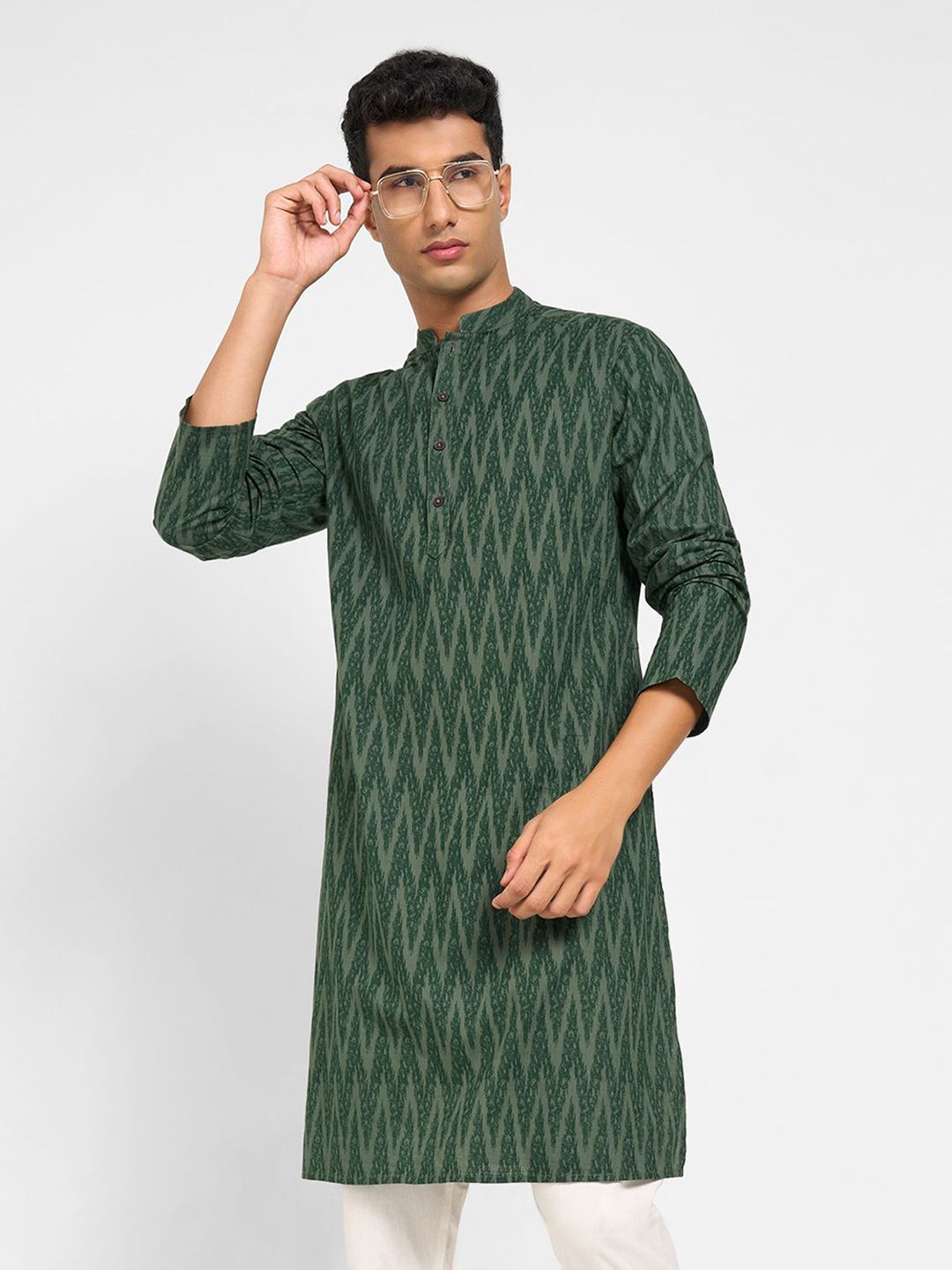 indus route by Pantaloons Men Printed Kurta-picture-43