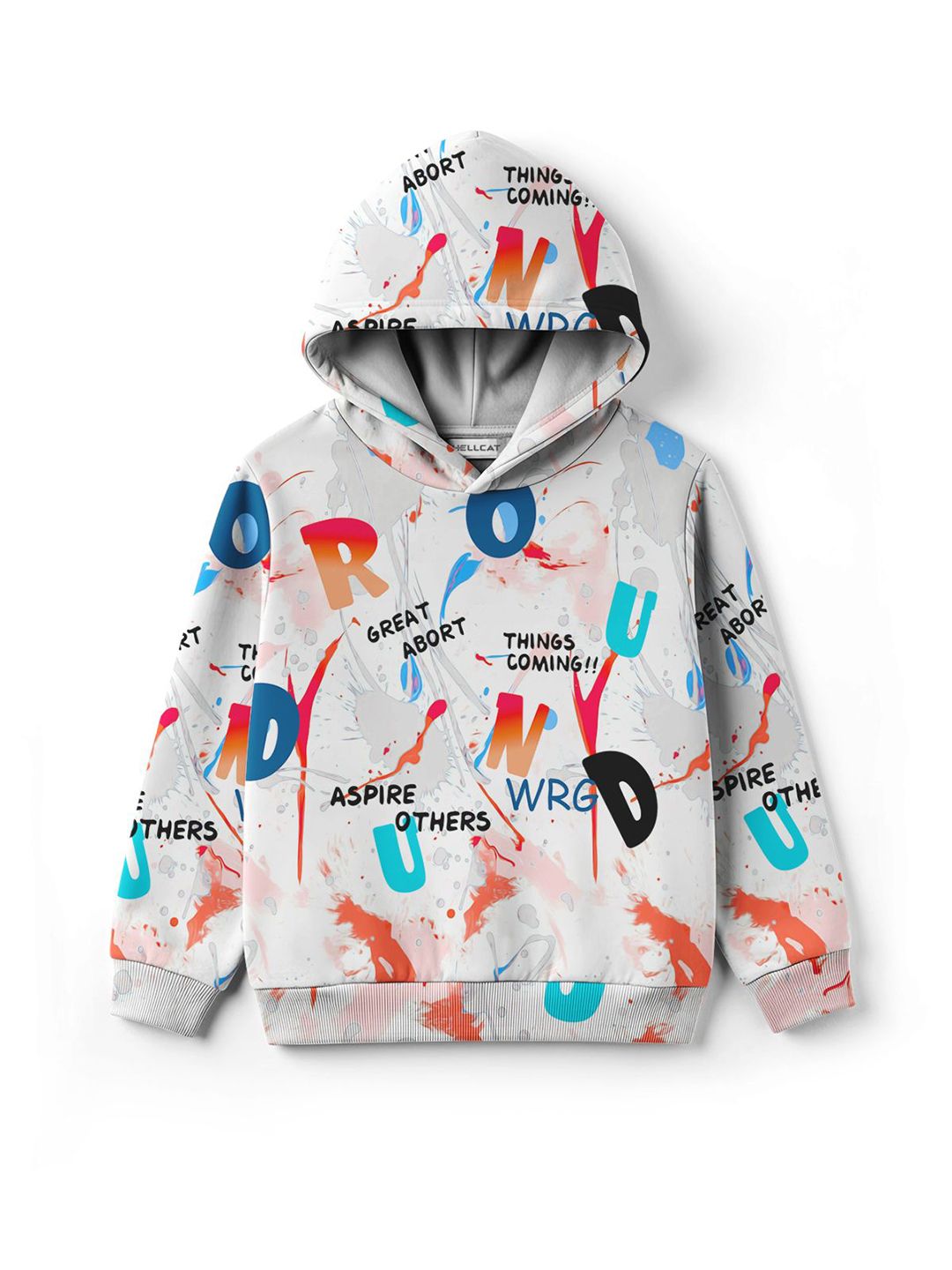 HELLCAT Boys Graphic Printed Hooded Long Sleeves Sweatshirt deal from myntra HELLCAT Boys Graphic Printed Hooded Long Sleeves Sweatshirt deal from myntra