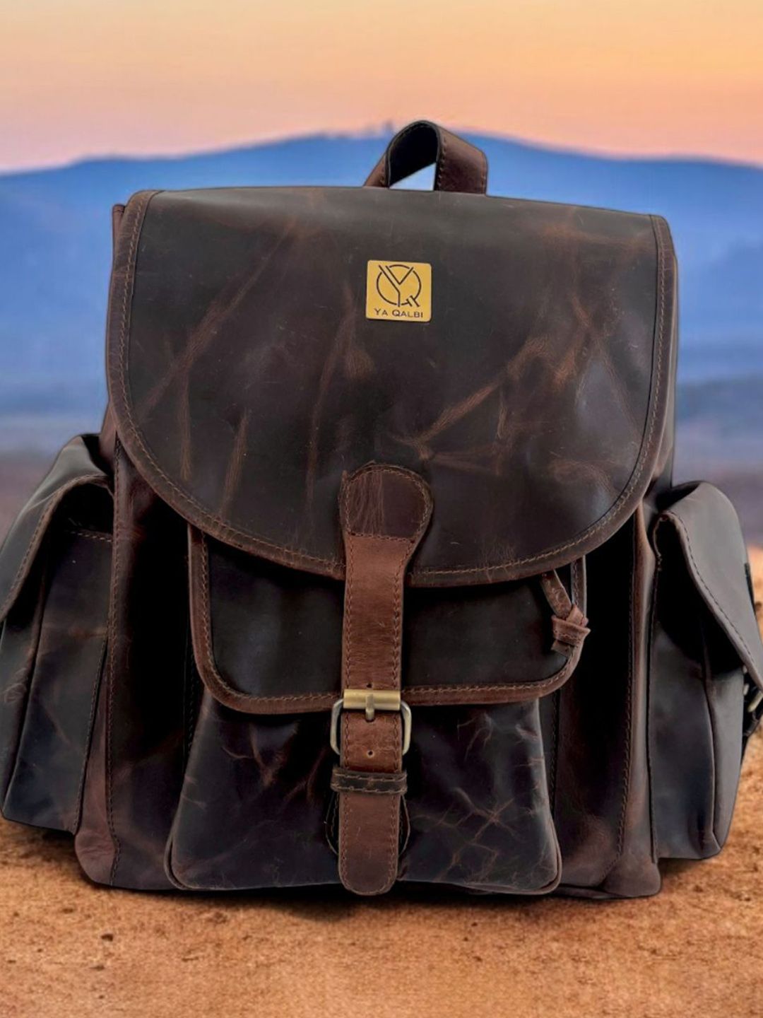 Ya Qalbi Unisex Backpack with Compression Straps-picture-38