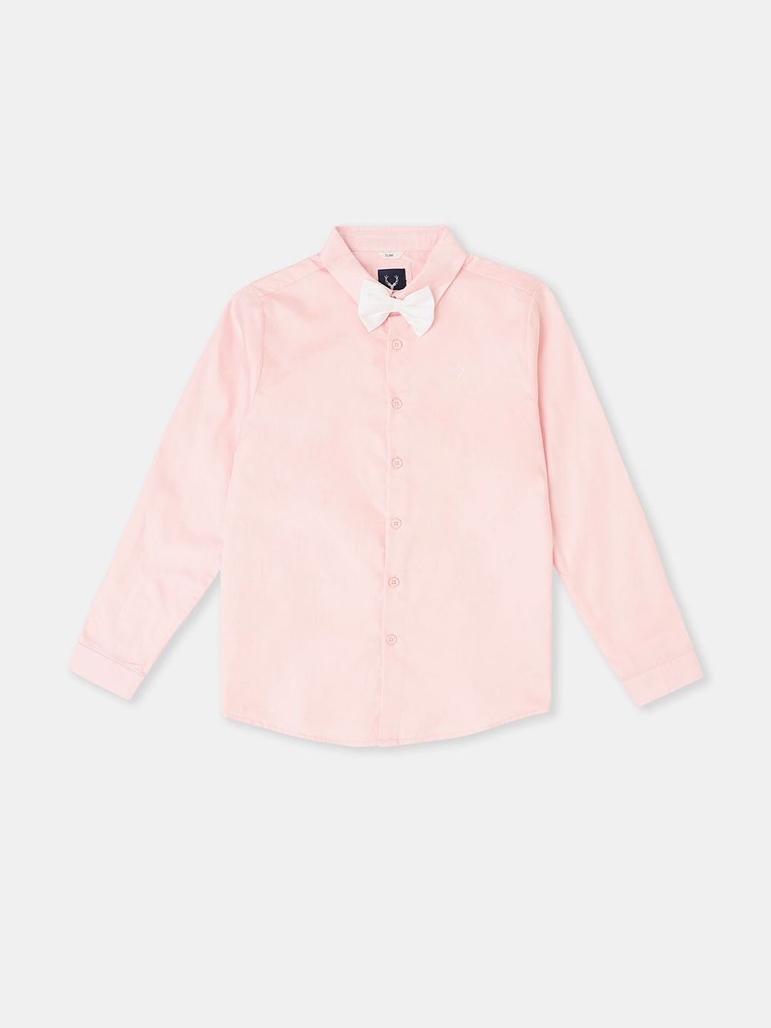 Allen Solly Junior Boys Solid Spread Collar Pure Cotton Party Shirt-picture-11