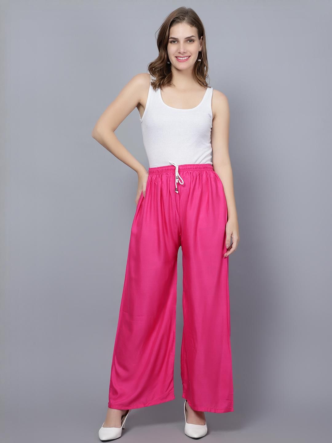 Mytrendzs Women Solid Palazzos-picture-39