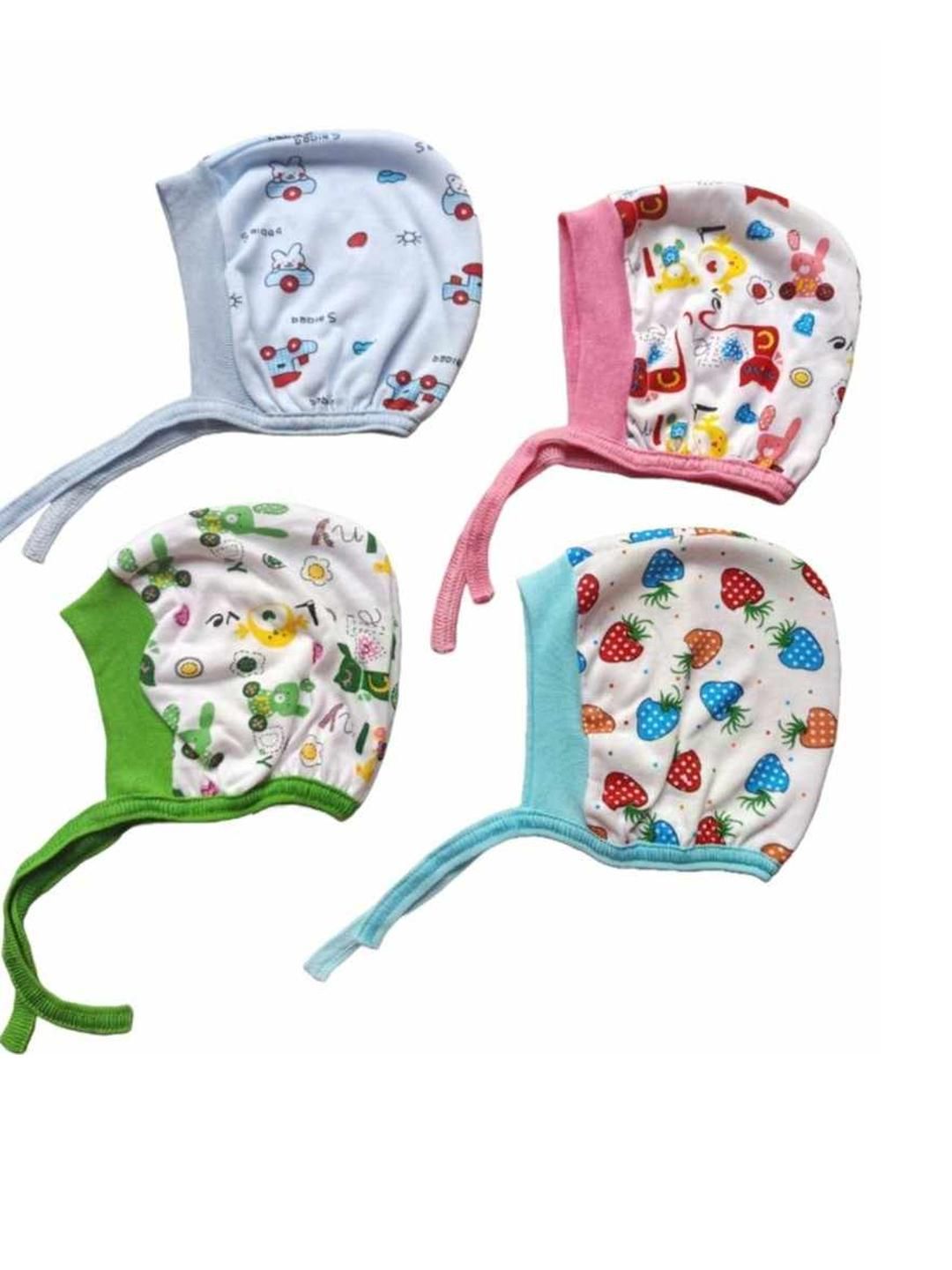 GARCY Pack Of 4 Kids Casual Cotton Dori Caps-picture-50