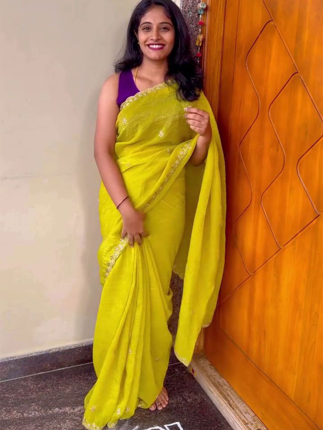 Being Naari Embellished Beads and Stones Saree-picture-24