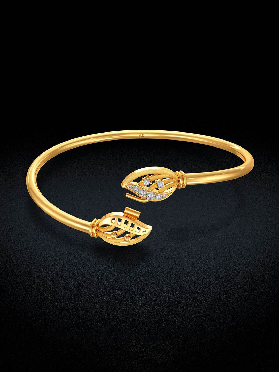Joyalukkas Embroidered beautiful Gold Bracelet-image-18