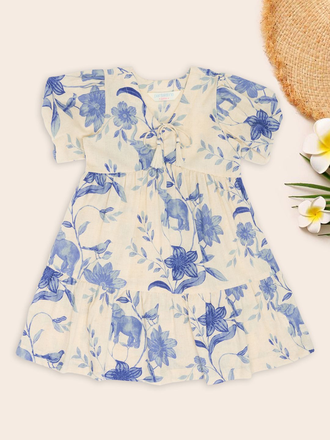 AKKRITI BY PANTALOONS Floral Print Fit & Flare Dress-picture-42