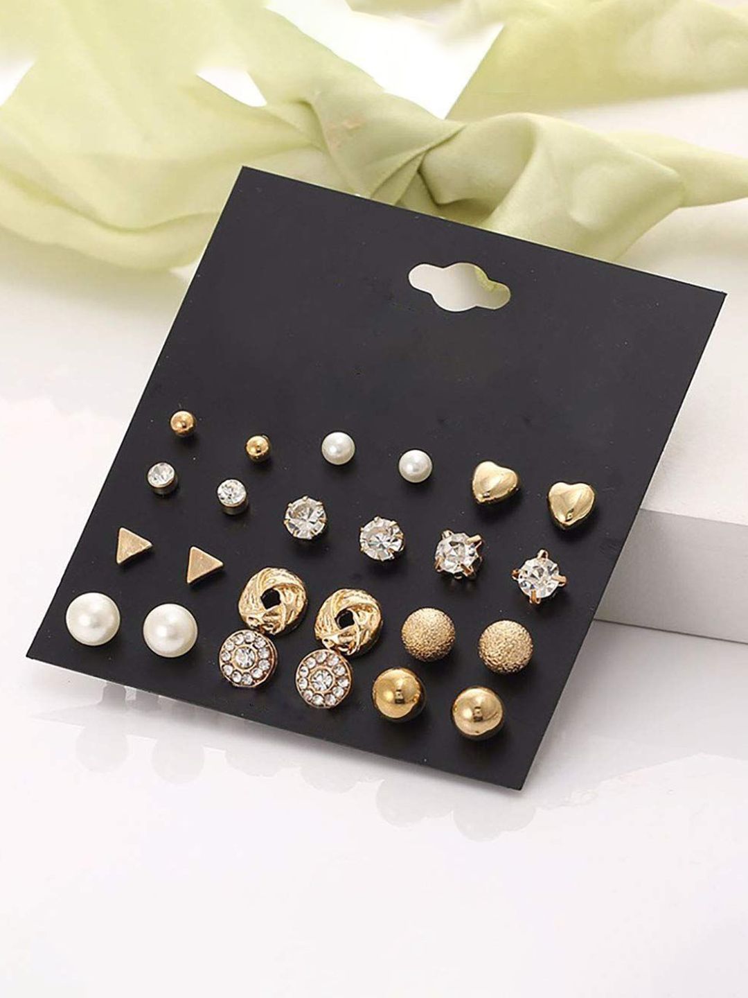 Shining Diva Fashion Contemporary Studs Earrings-picture-29