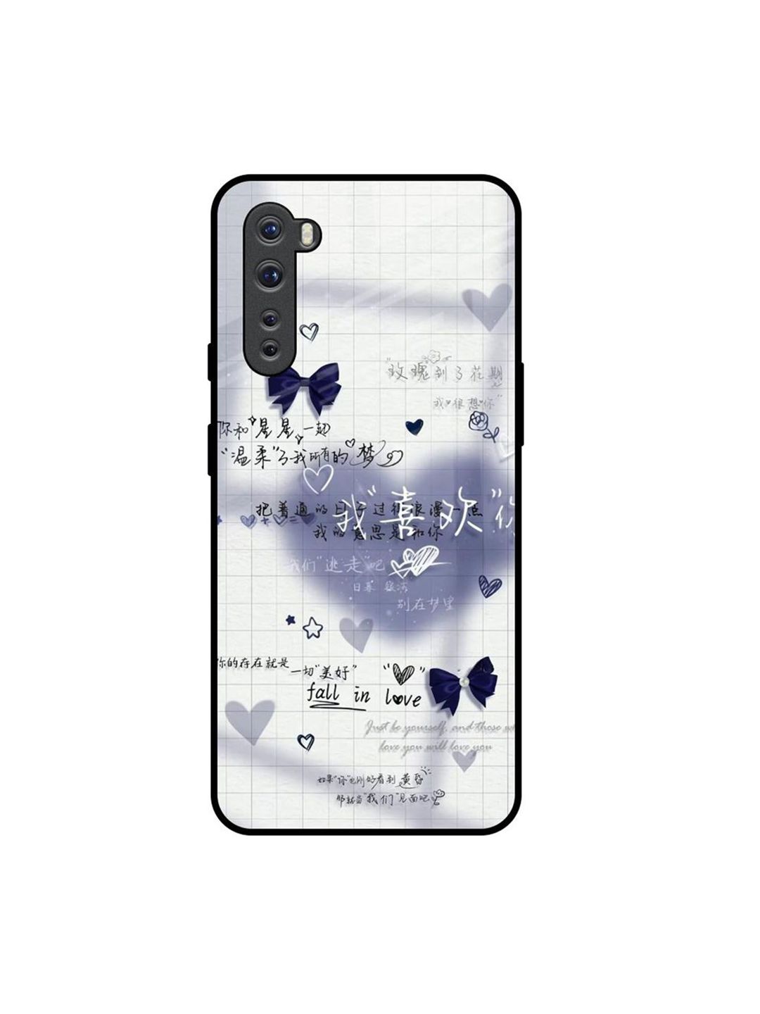 QRIOH Typography Printed OnePlus Nord Silicone Back Case-picture-33
