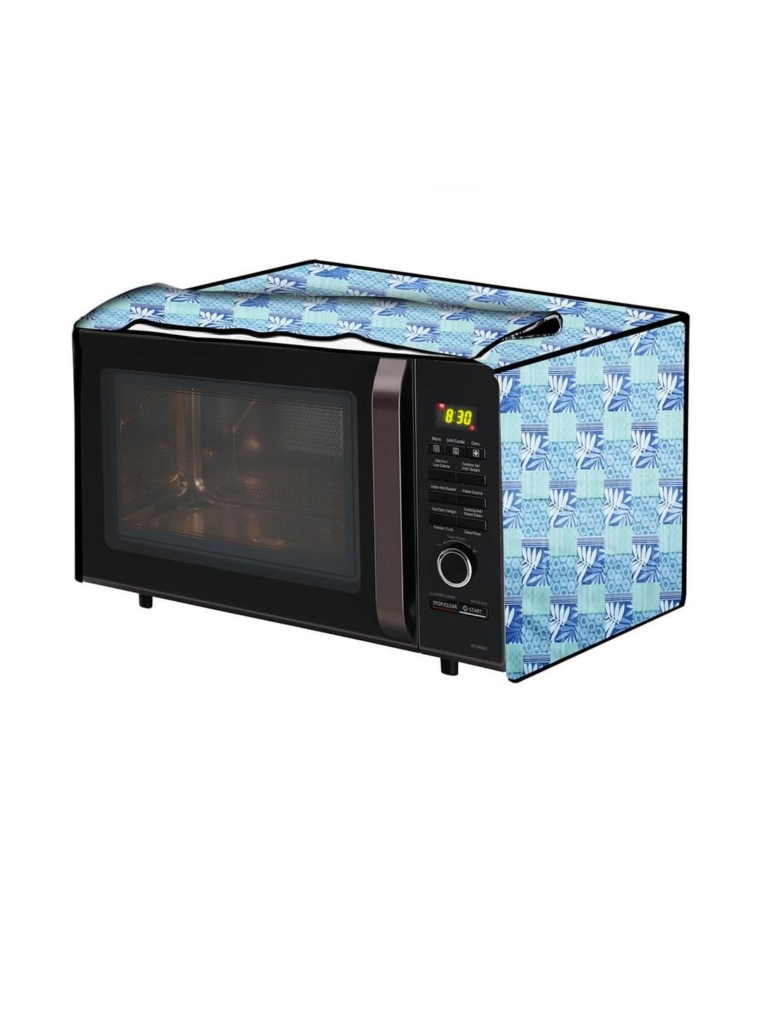 the furnishing tree PVC Waterproof Microwave Oven Cover Compatible for LG 21L MC2146BG Surface Patt-picture-25