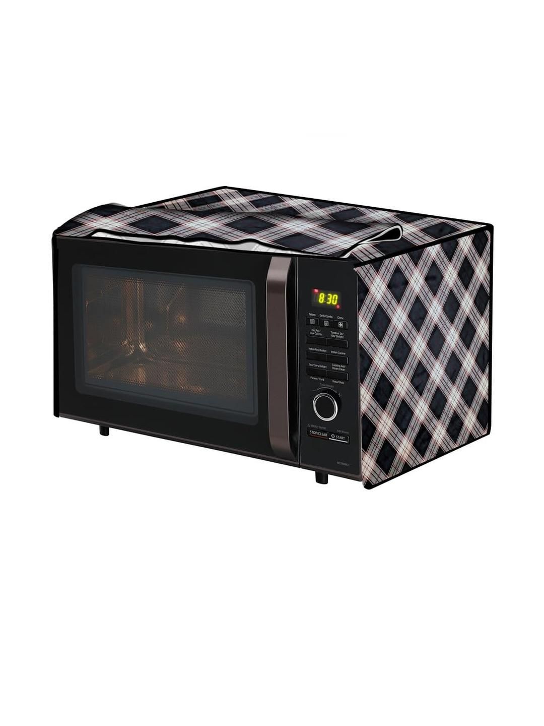 The Furnishing Tree PVC Waterproof Microwave Oven Cover Compatible for Samsung 23 L MS23K3513AK/T C-picture-17