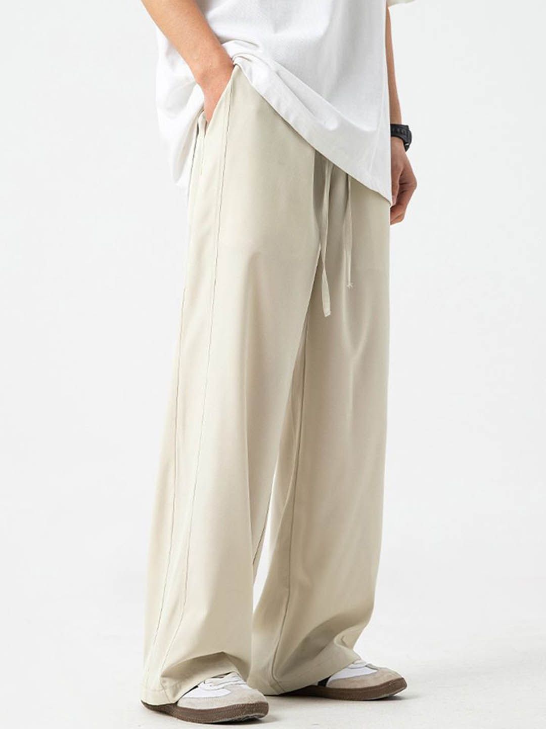 StyleCast x Revolte Men Easy Wash Mid-Rise Trousers-image-3