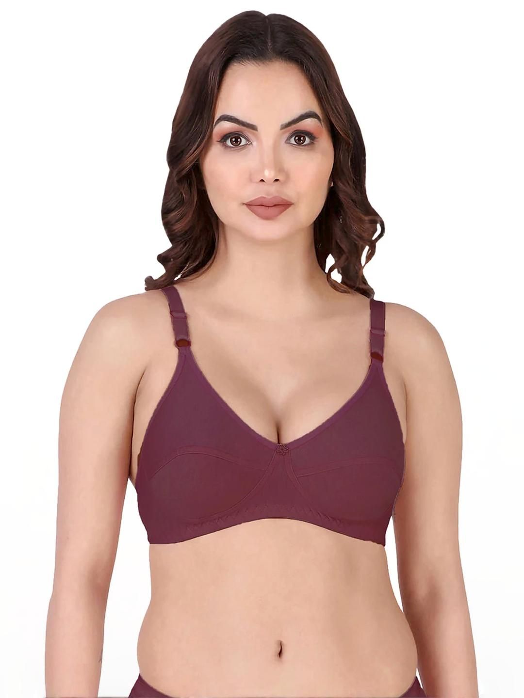 Samvar Multi Cotton Non-Wired Non Padded Minimizer Bra-picture-22