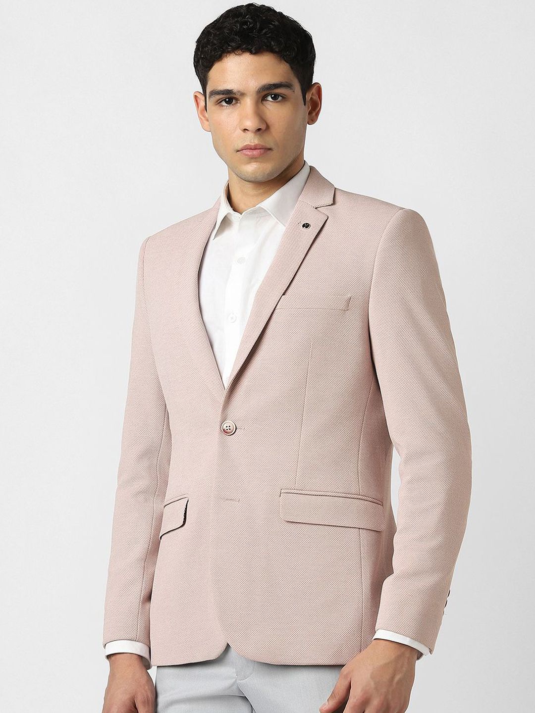 Van Heusen Super Slim-Fit Single Breasted Formal Blazer