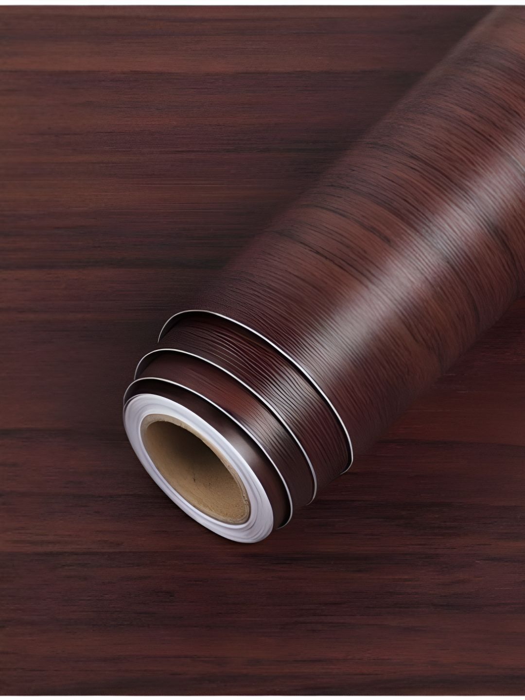 Aura Brown Printed Self Adhesive Wall Sticker