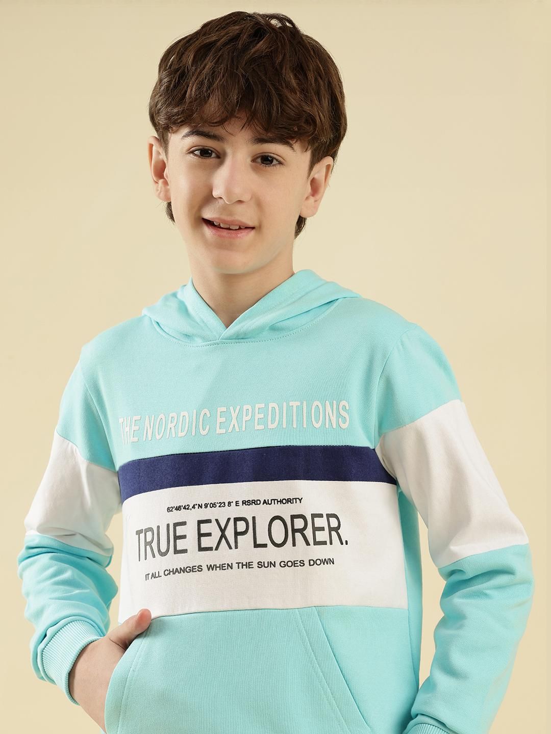 Lil Tomatoes Boys Printed Hooded Sweatshirt-picture-34