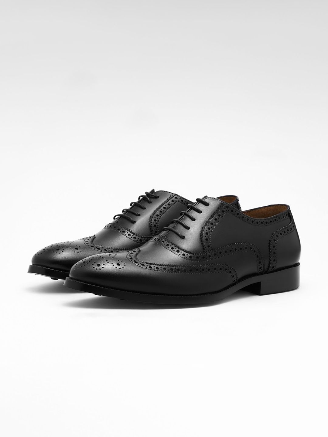 NOU Men Leather Formal Oxfords-image-17