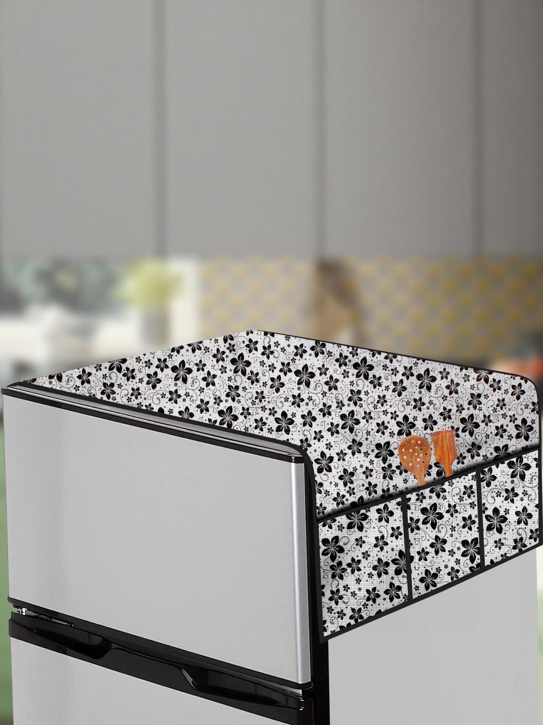 The Furnishing Tree Grey Printed Refrigerator Cover-picture-34