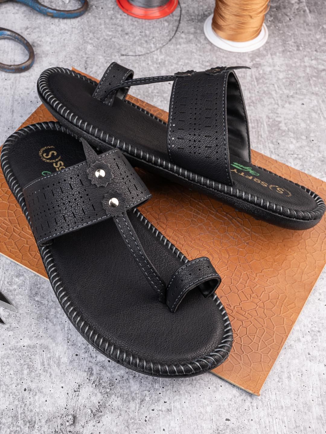 SOFTY VEGEN Men Ethnic Comfort Sandals-picture-30