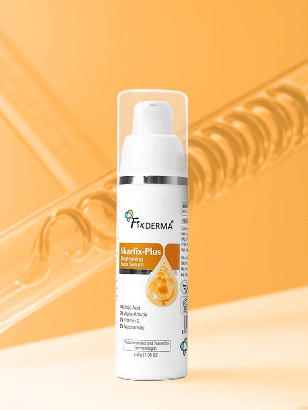 FIXDERMA Skarfix Plus 4% Kojic Acid Brightening Face Serum- 30 ml-picture-30
