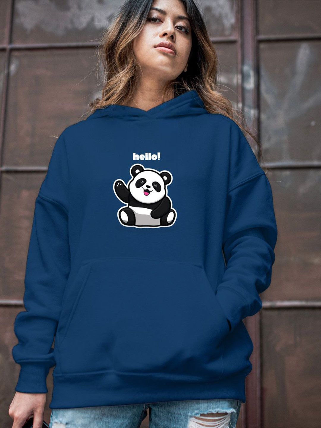 Povaxpo Women Graphic Printed Hooded Sweatshirt-picture-12