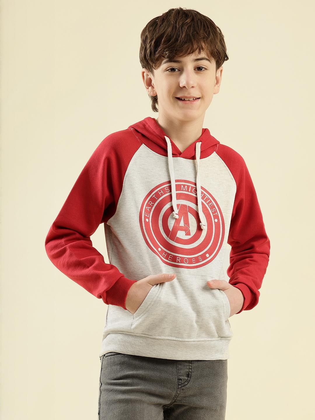 Lil Tomatoes Boys Printed Hooded Sweatshirt-picture-10