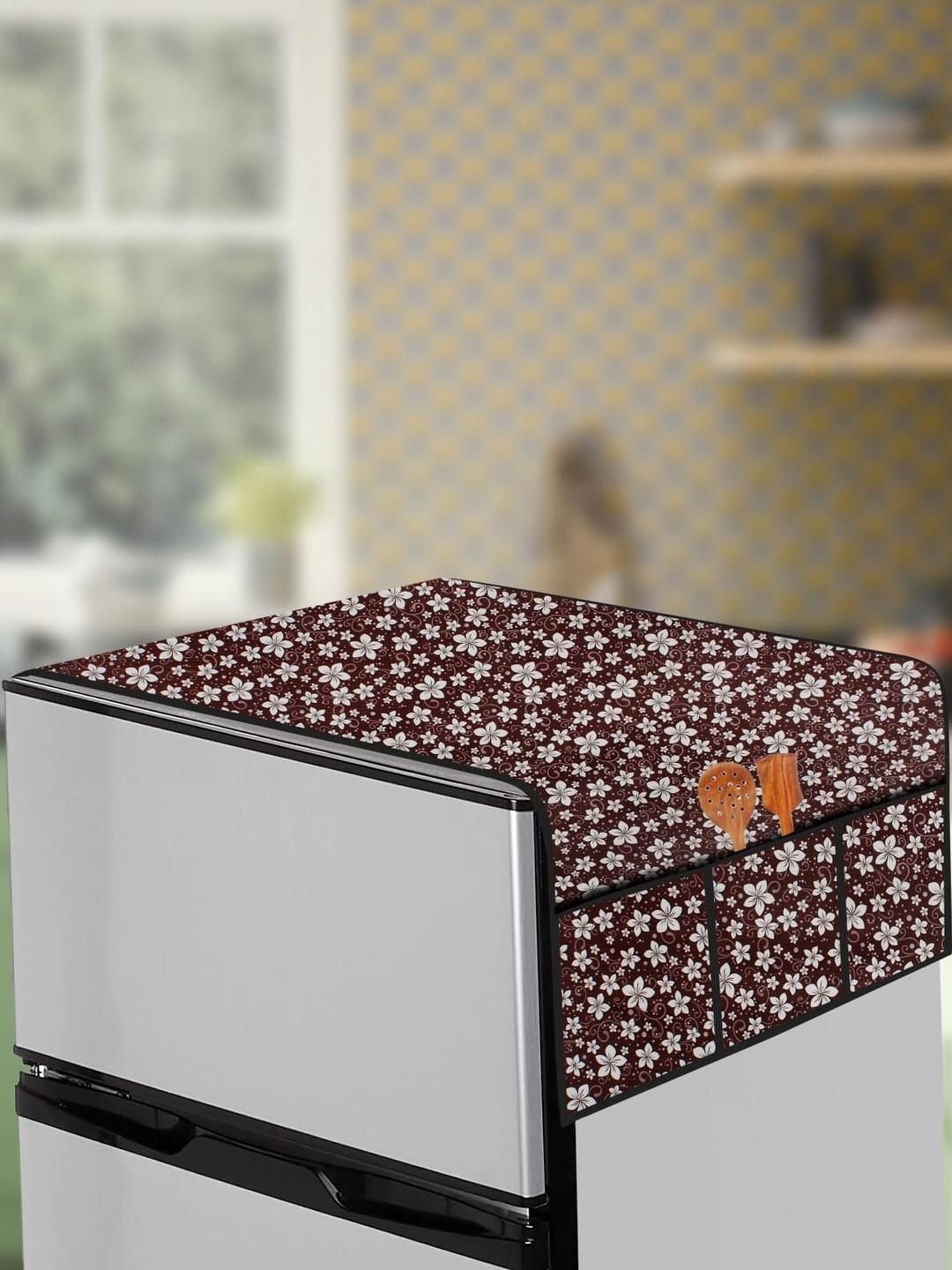 The Furnishing Tree White Plastic Refrigerator Cover-picture-30