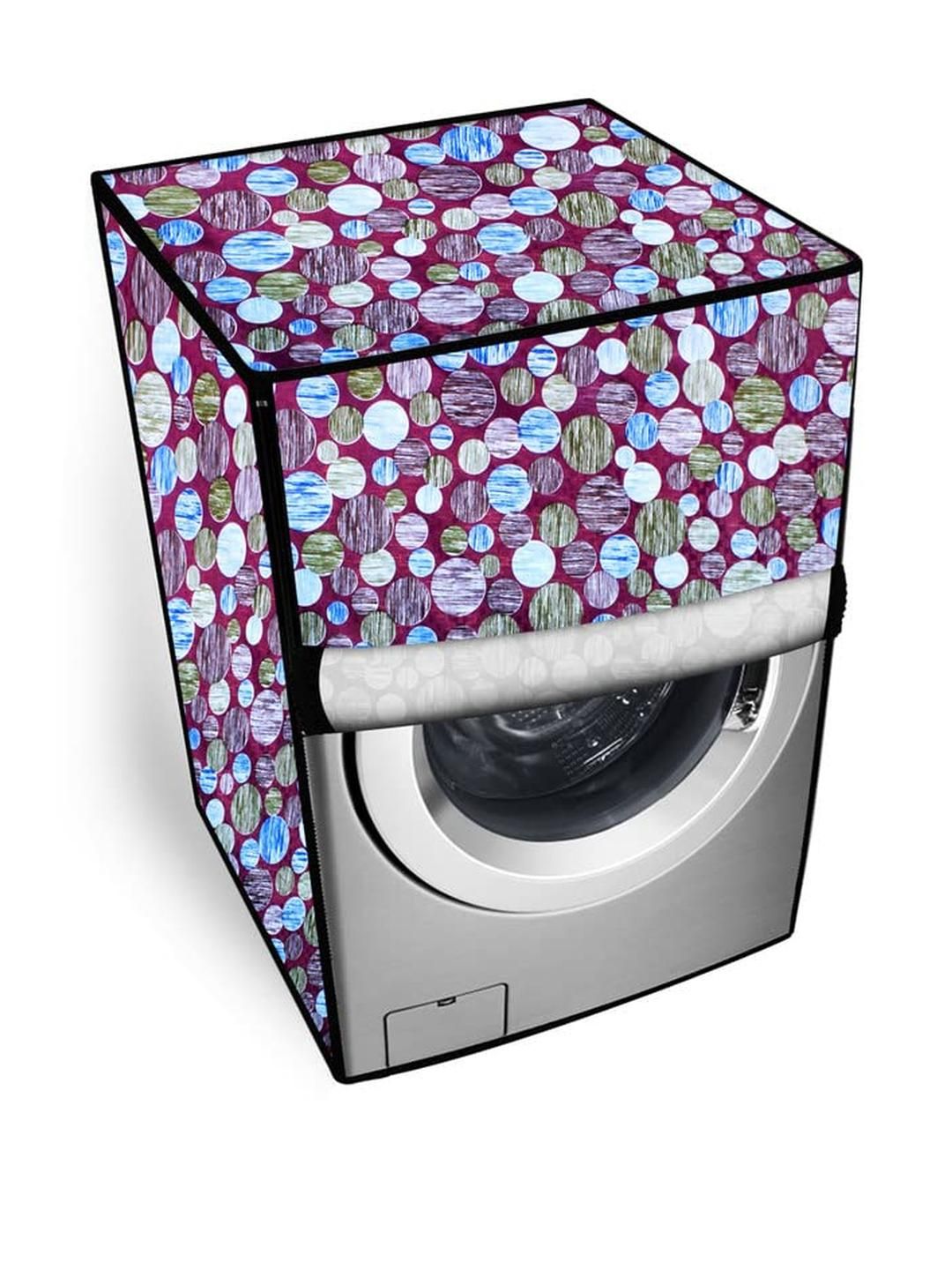 The Furnishing Tree Multi-Coloured Printed Washing Machine Cover-picture-42