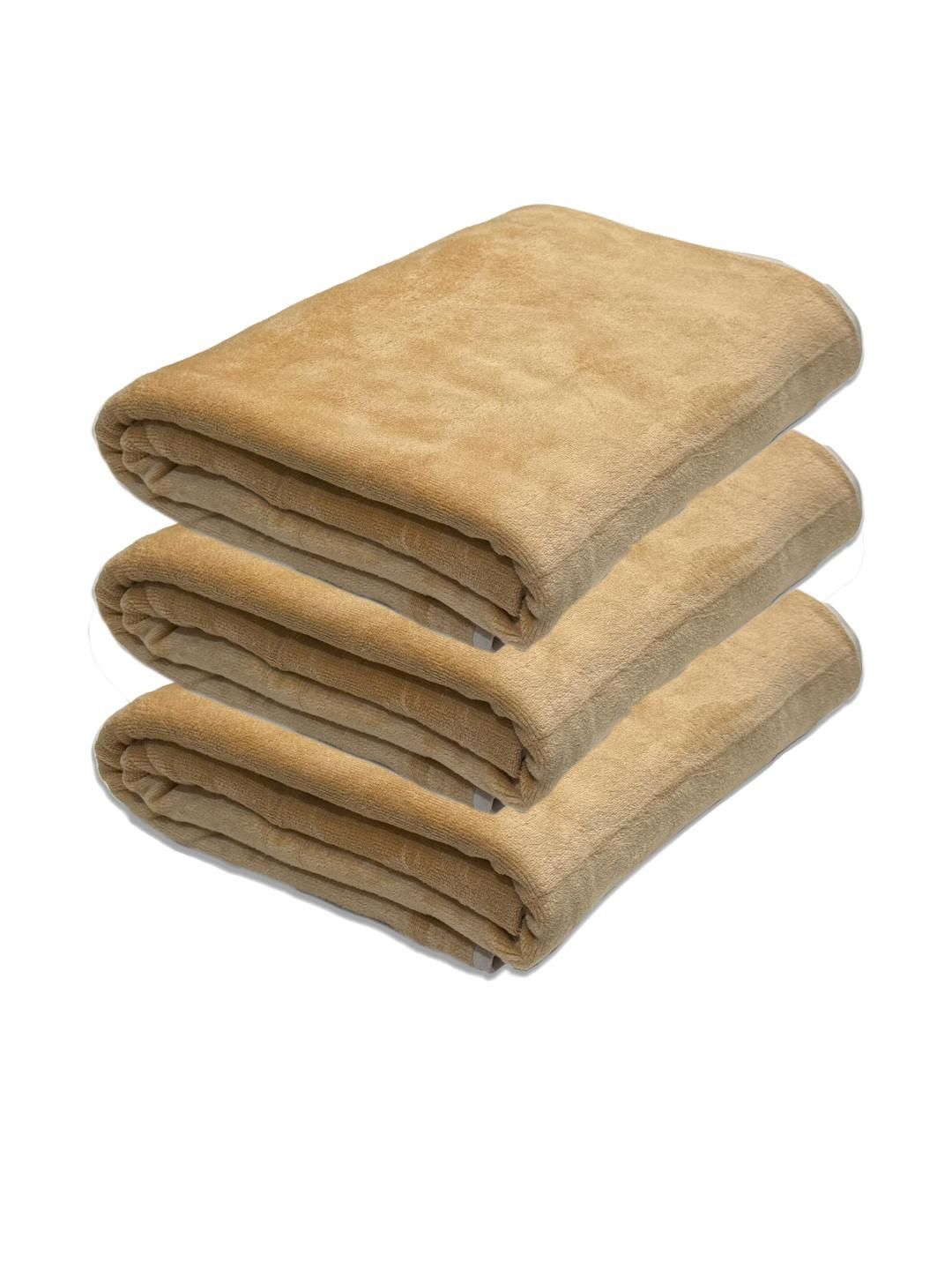 Black gold Beige Towel Set-picture-26