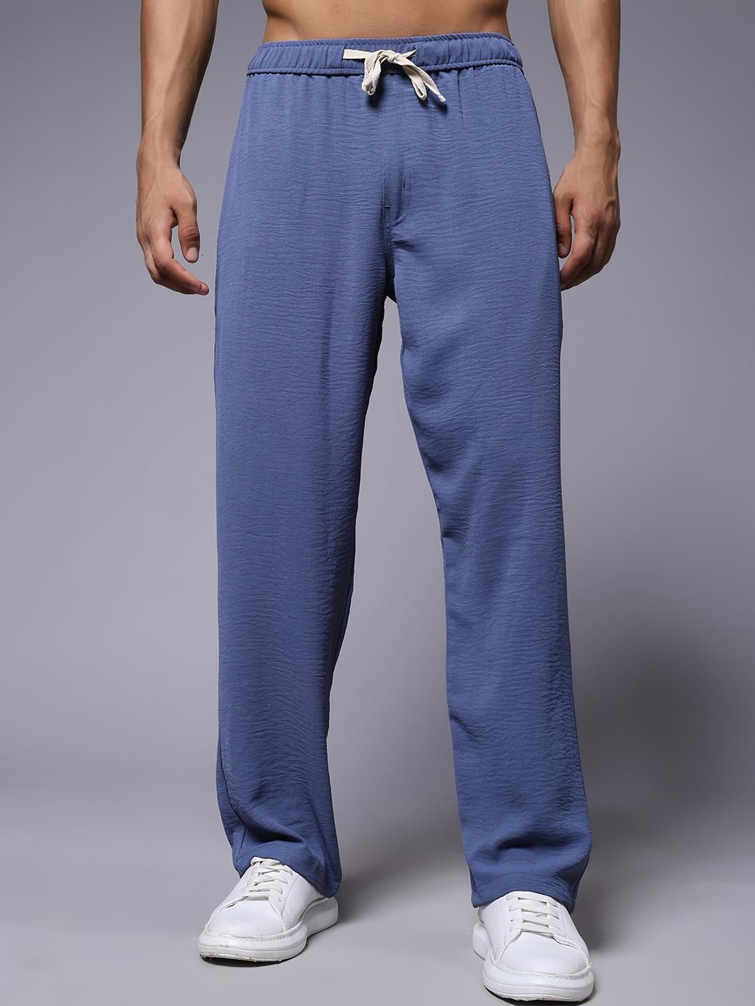 PRONK Relaxed Fit Cotton Pants-picture-45