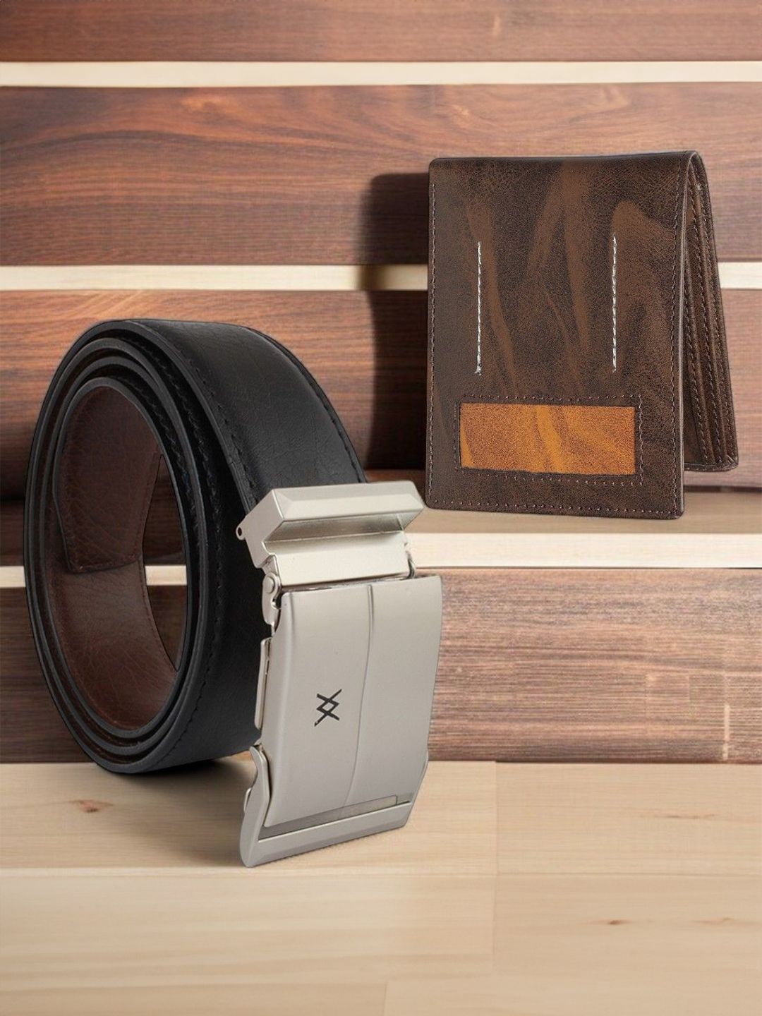 Provogue Men Accessory Gift Set of Wallet and Belts-picture-40