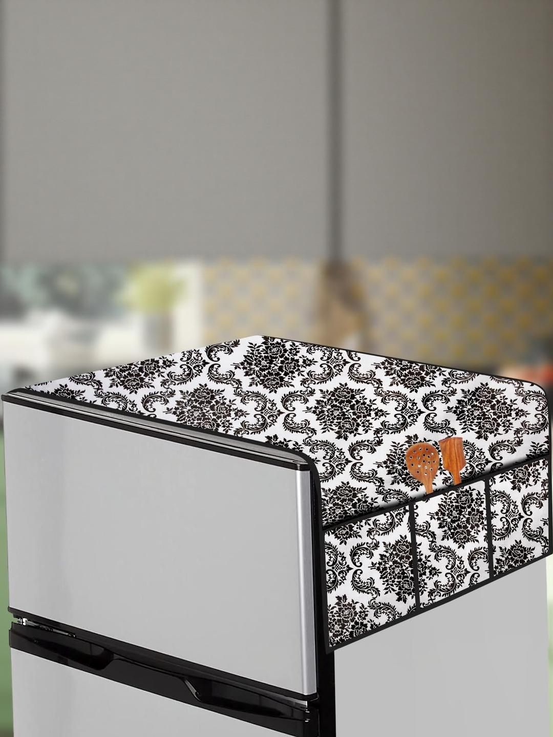 The Furnishing Tree Off White Plastic Refrigerator Cover-picture-37