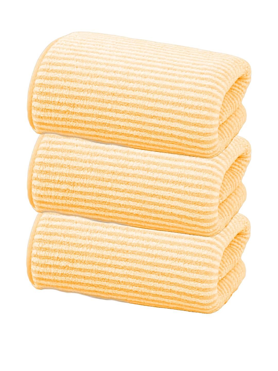 Black gold Unisex Yellow Towel Set-picture-47