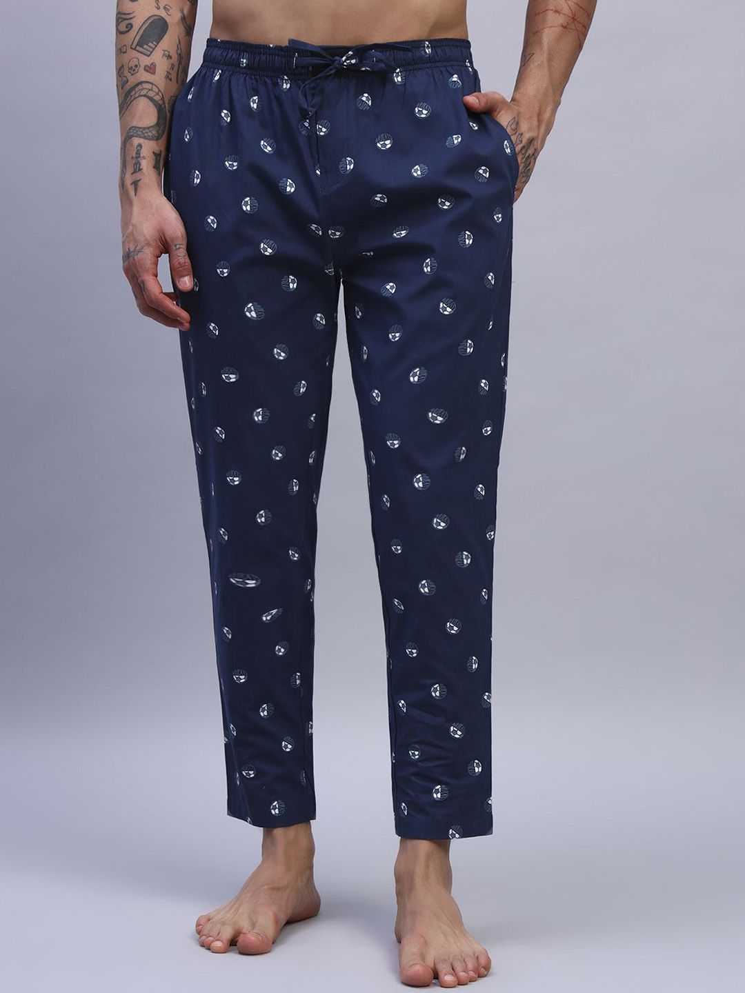 Flamboyant Men All Over Printed Lounge Pants-picture-21