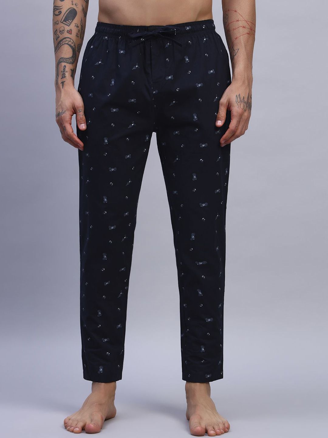 Flamboyant Men All Over Printed Lounge Pants-picture-35