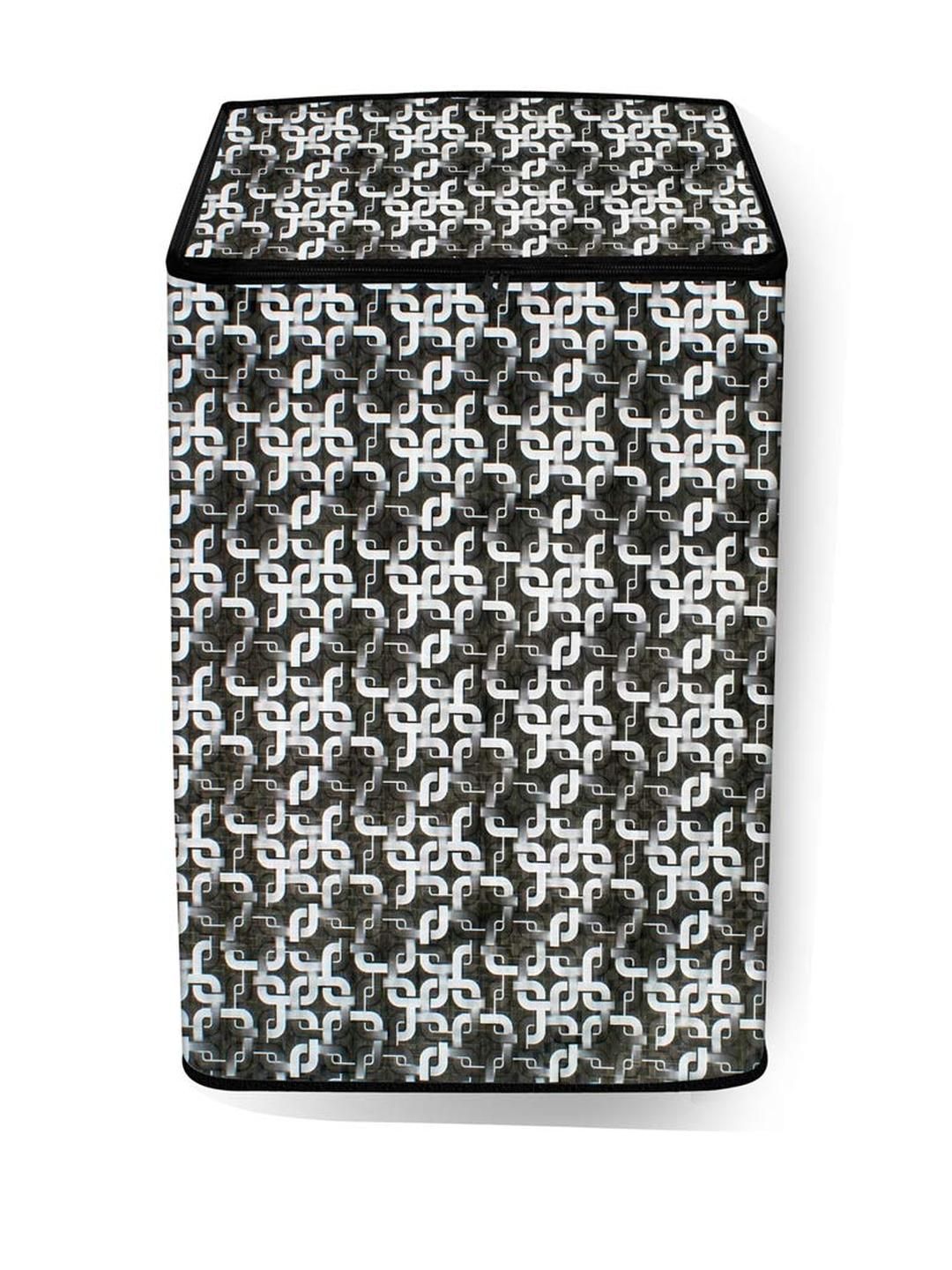 The Furnishing Tree Multi-Coloured Printed Washing Machine Cover-picture-25