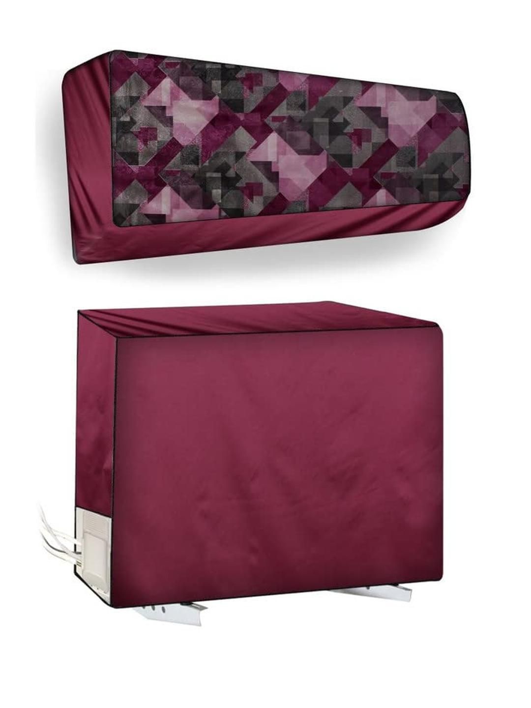 The Furnishing Tree Split AC Cover Set of Indoor and Outdoor Unit Used for 1.5 Ton LG PS-Q20SNZE Ch-picture-16