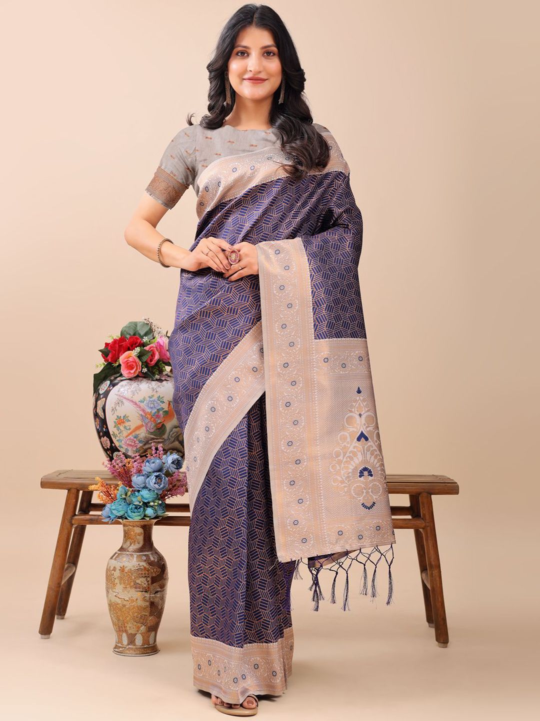 Astita Woven Design Zari Saree-picture-26