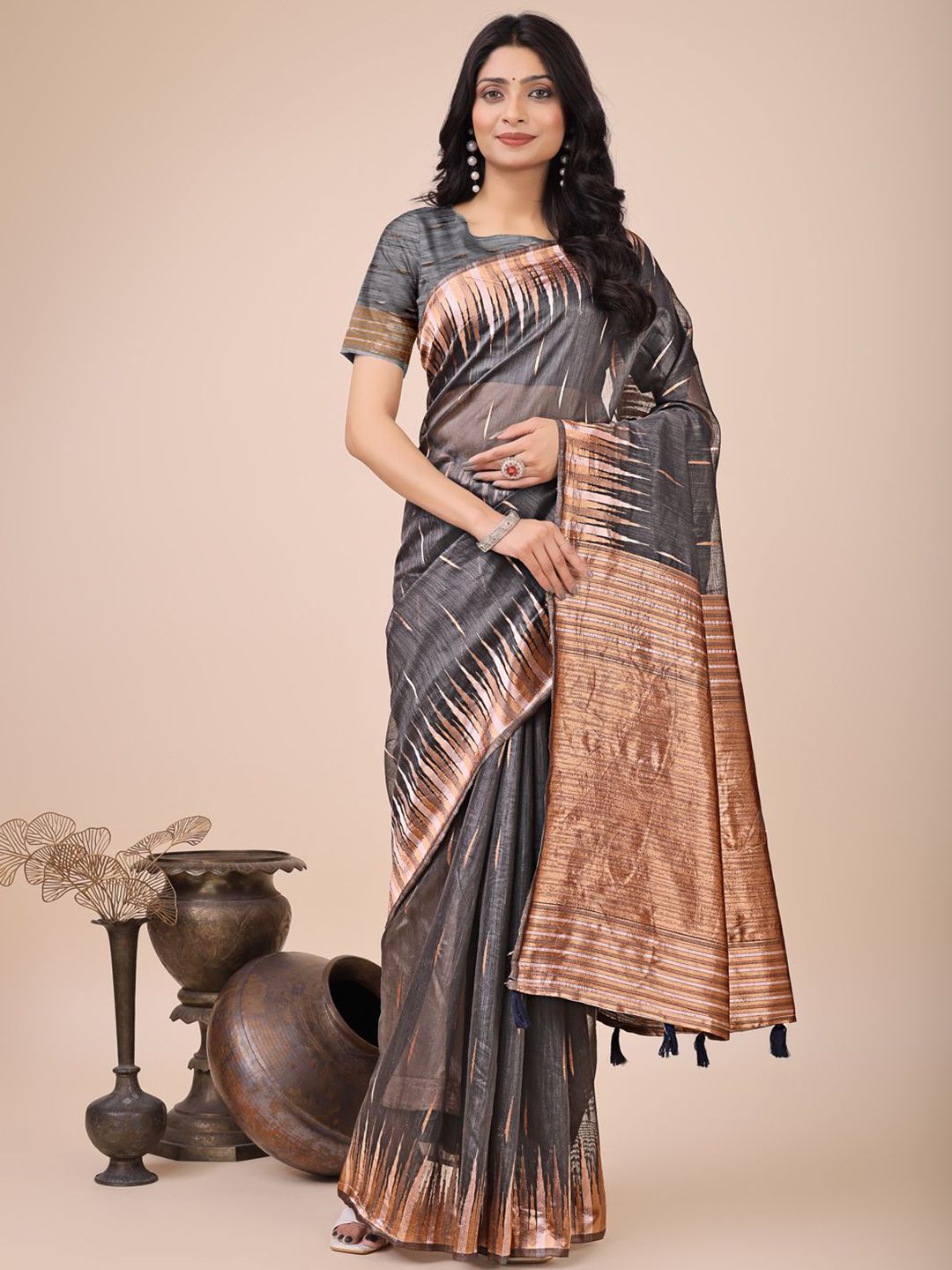 Astita Woven Design Zari Saree-picture-31