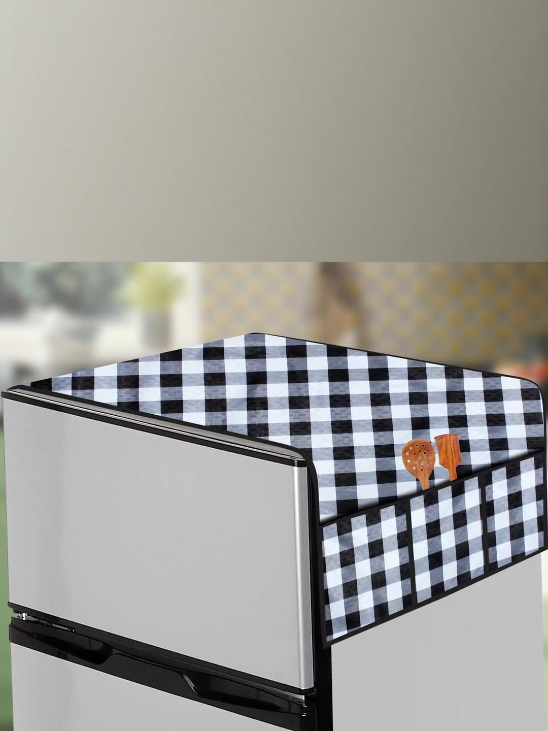 The Furnishing Tree White Printed Refrigerator Cover-picture-17